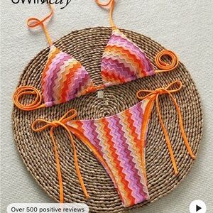 Orange bikini never worn